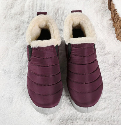 Men’s Winter Ankle Boots — Warm Fur Lined Snow Boots, Casual Shoes for Men and Couples