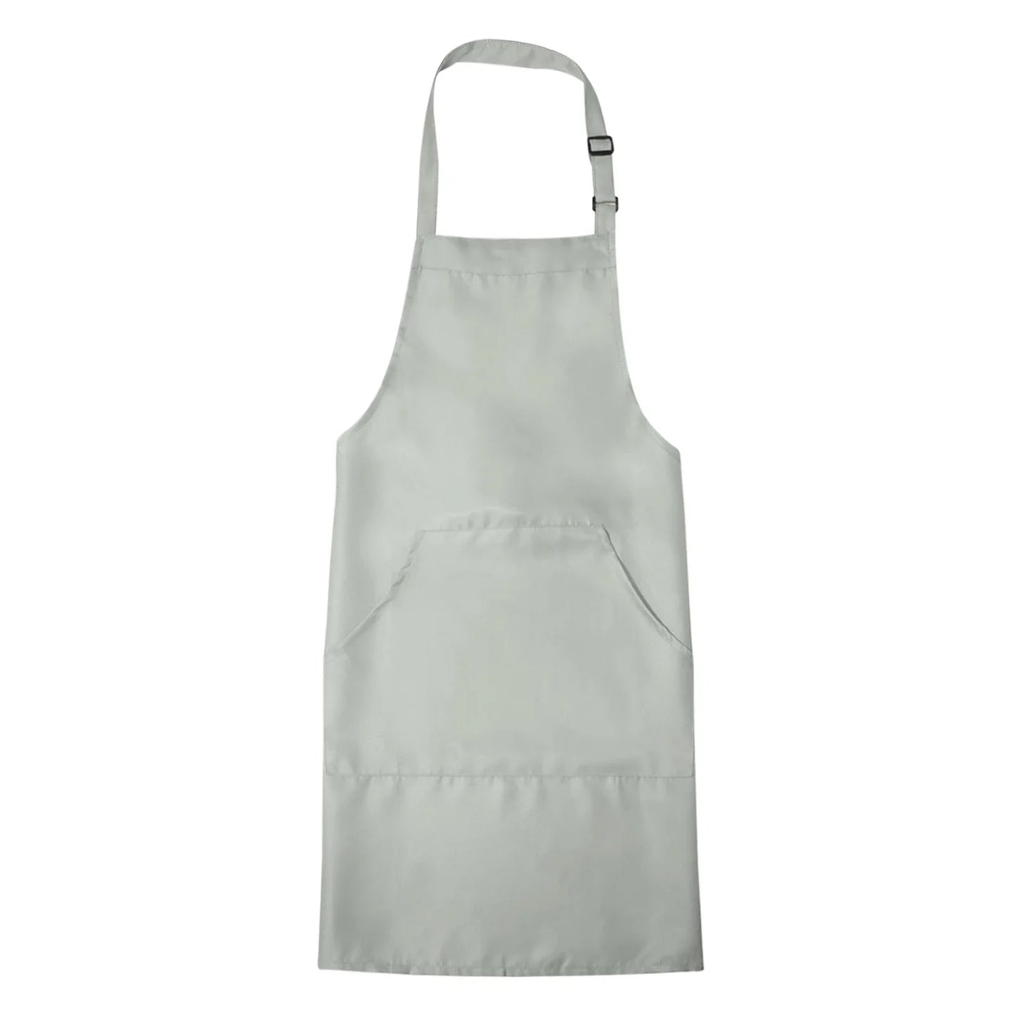 Adjustable Waterproof Kitchen Apron with 2 Pockets – 82x68cm Chef Bib for Men & Women, Navy Blue