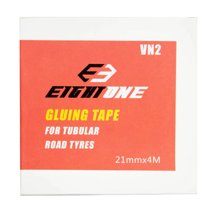 EIGHTONE High Viscosity Double-Sided Tubular Gluing Tape — For 700C Road Bike Tubular Tires, Carbon & Aluminum Alloy Rims