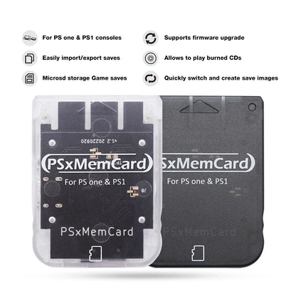 Bitfunx PSX Memory Card – PS1 Console Save Game Data for Sony PlayStation 1 & PS One