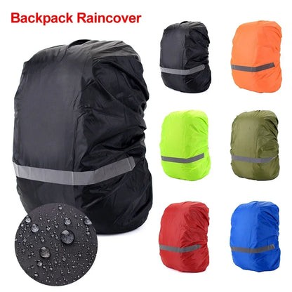 8-70L Reflective Backpack Rain Cover – Waterproof Outdoor Cover for Cycling, Hiking & Climbing Rucksack