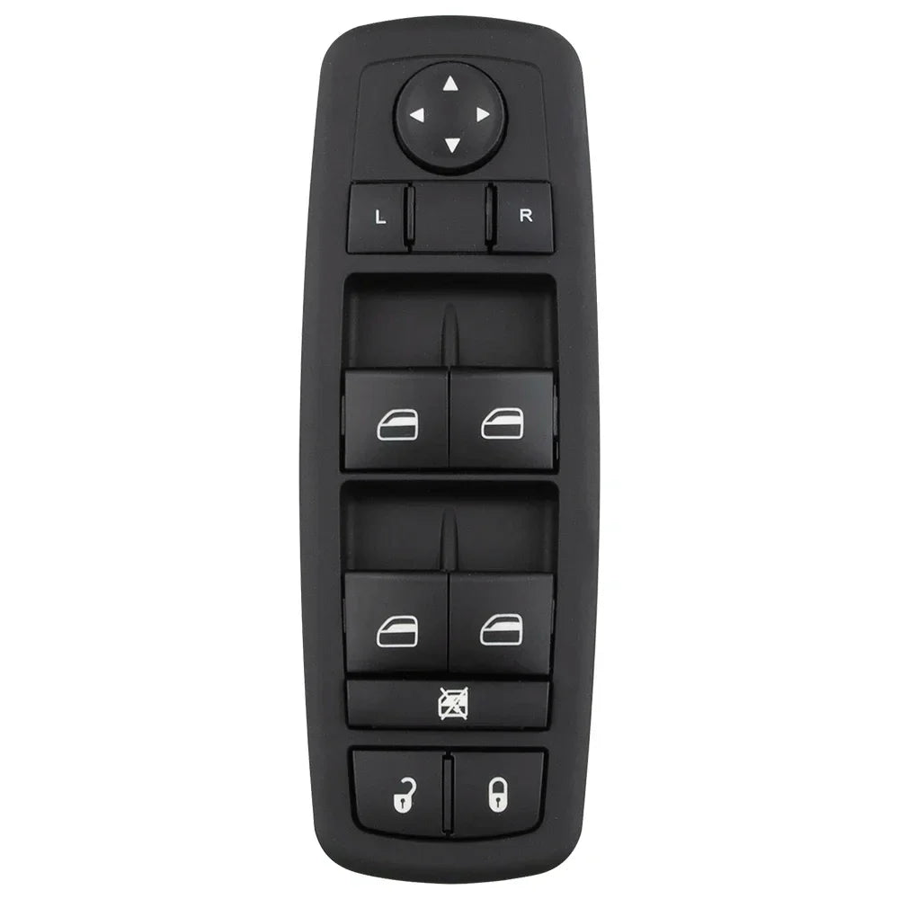 Master Left Driver Power Window Switch – Compatible with Chrysler, Jeep & Dodge Dart 2013-2016 (Part 56046568AC / 68271217AA)