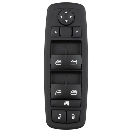 Master Left Driver Power Window Switch – Compatible with Chrysler, Jeep & Dodge Dart 2013-2016 (Part 56046568AC / 68271217AA)