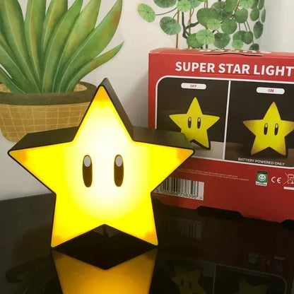 Super Star LED Music Night Light – Sound-Activated USB Desk Lamp, Decorative Light for Gifts, Xmas & Toys