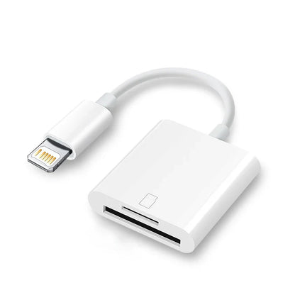 TF SD Card Reader Adapter for iPhone – OTG Card Reader for iPhone 14/13, Camera & Photo Transmission Accessory