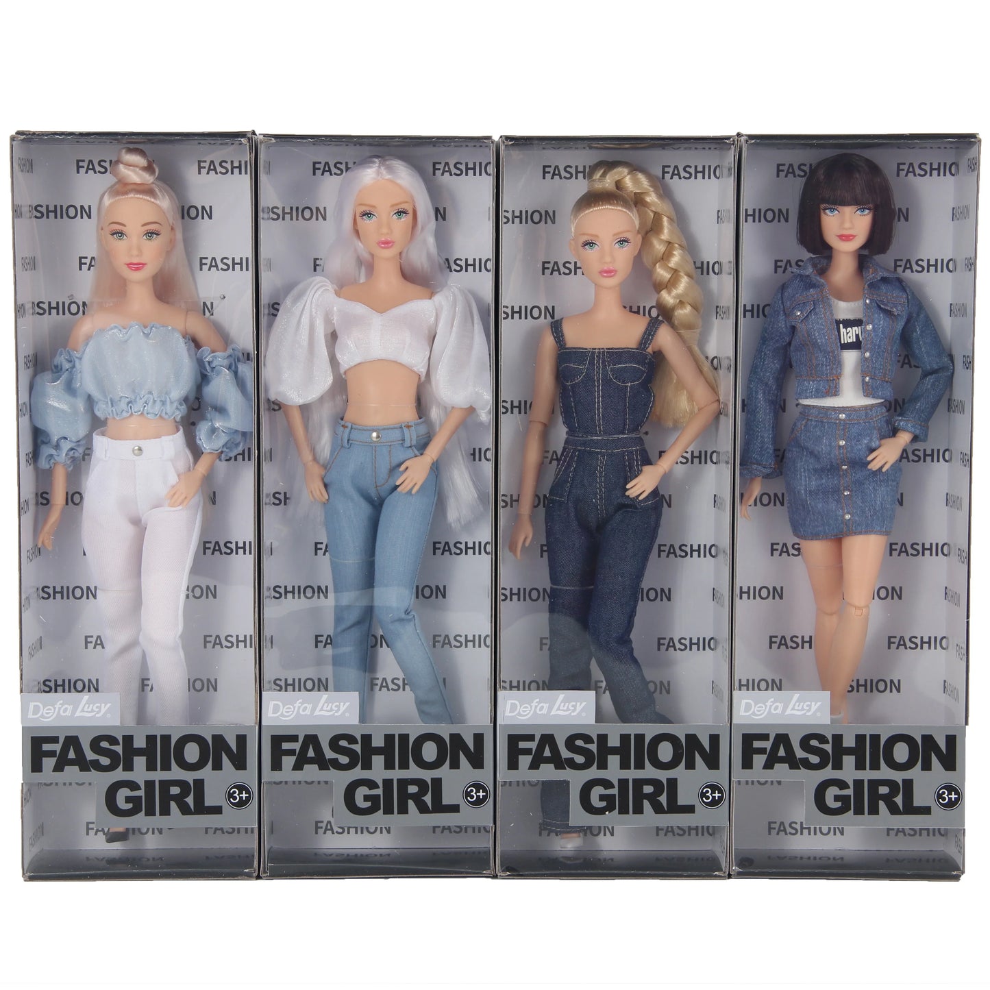 Original DEFA Lucy Fashion Doll – 1/6 Scale Beautiful Girl Doll with Clothes, New Gift