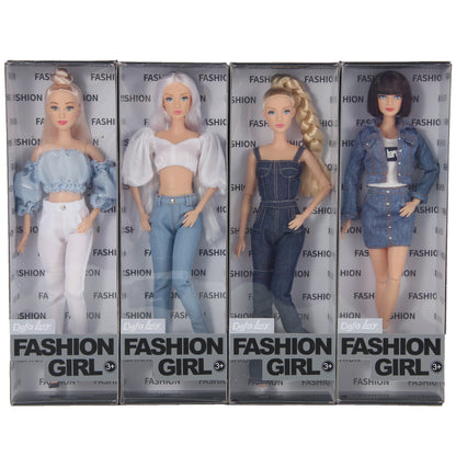 Original DEFA Lucy Fashion Doll – 1/6 Scale Beautiful Girl Doll with Clothes, New Gift