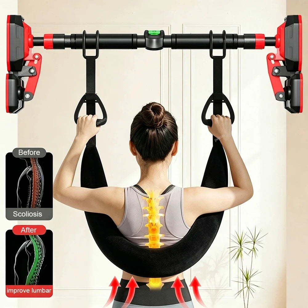 Spinal Stretch Suspension Belt - Lumbar Traction Waist Support for Horizontal Bar Use