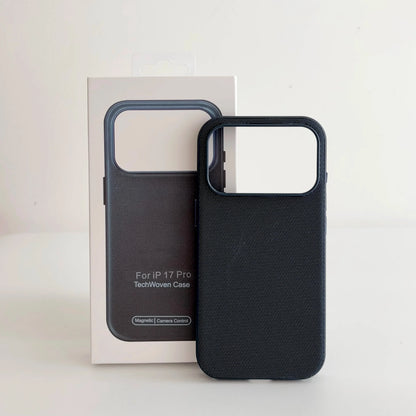 Luxury TechWoven MagSafe Case - Magnetic Wireless Charging Cover for iPhone 11-18 Pro Max