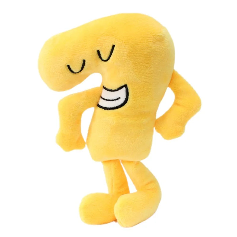 18-Style Battle for Dream Island Plush Toys — Marker, Pen, Fries, Bottle, Nail, Pie, Stapler, Cloud, Tree, Ruby Plushie Pillow Dolls for Kids