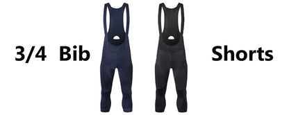 Ykywbike Men's Cycling Bib Shorts – Padded Quick-Dry Bike Tights for 6-Hour Rides, Outdoor Cycling Clothing