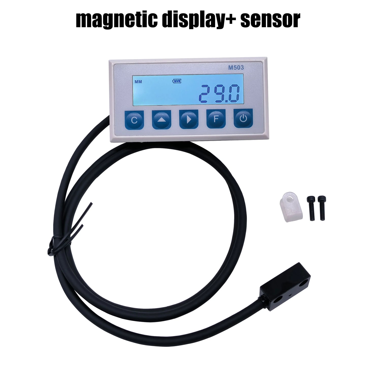 M503 Magnetic Scale DRO Display — Integrated Embedded Magnet Measurement System with Stain Belt for Woodworking