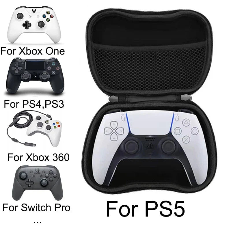 Universal Controller Case – Protective Bag for PS5, PS4, PS3, DualSense, DualShock, Nintendo Switch Pro & Xbox Series X/S