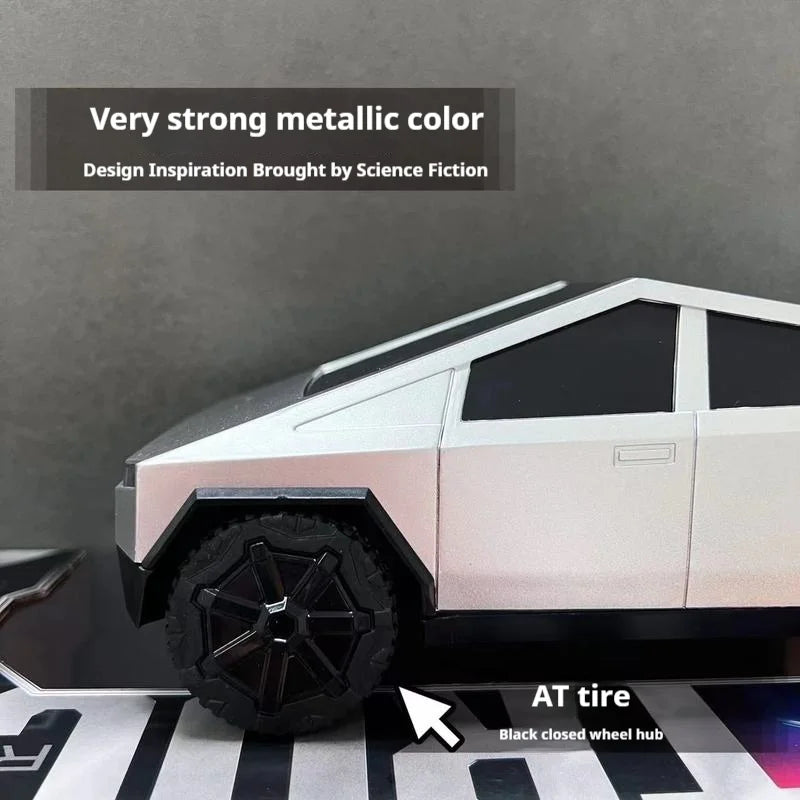 Tesla Pickup RC Car Model | Drop-Resistant Simulation Toy with Color Box for Kids & Christmas Gifts