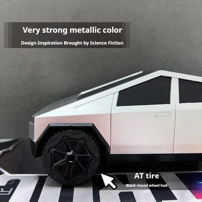 Tesla Pickup RC Car Model | Drop-Resistant Simulation Toy with Color Box for Kids & Christmas Gifts
