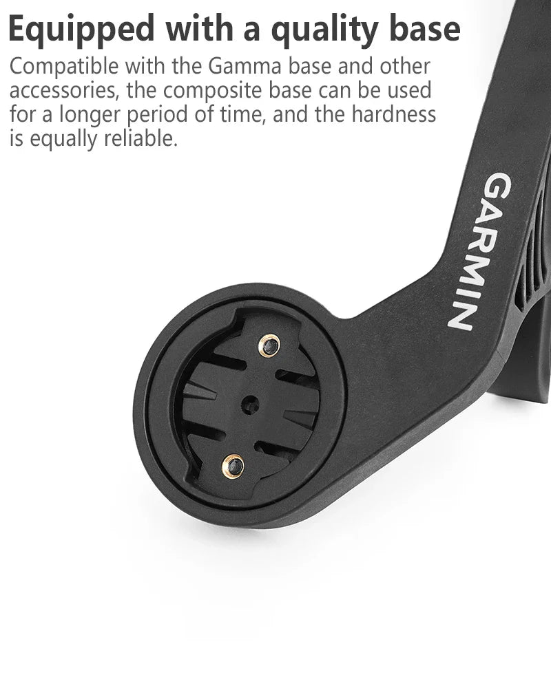Garmin Edge 530 Wall & Handlebar Mount – GPS Speedometer Cradle for Bike, GoPro, and Cycling Odometer