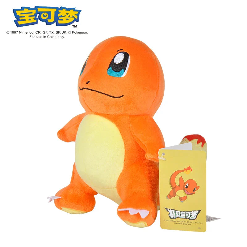 Original Pokemon Plush Toys – Gengar, Pikachu, Charizard & Piplup Soft Kawaii Dolls for Kids Gift