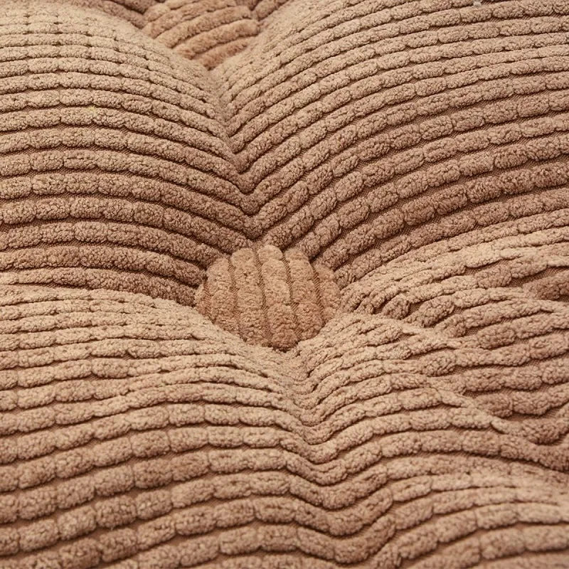 Meditation Floor Square Pillow – Thick Tufted Cushion for Yoga, Balcony, Chair & Seating