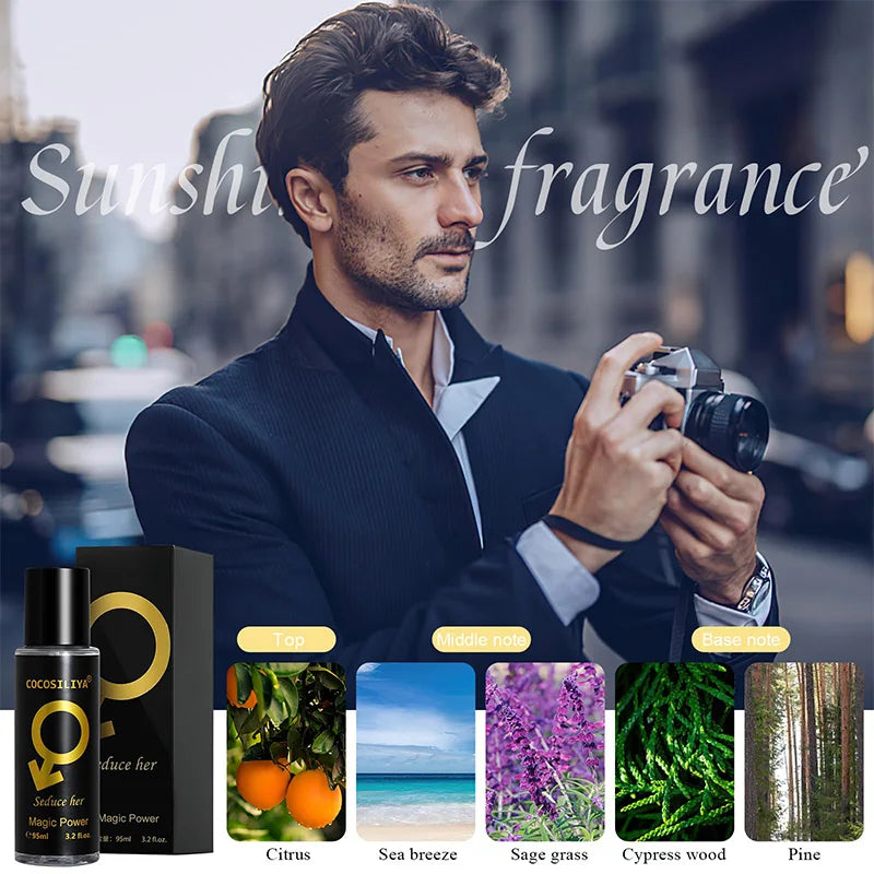Pheromone Midnight Temptation Unisex Perfume – Irresistible High-End Couple Fragrance to Attract Opposite