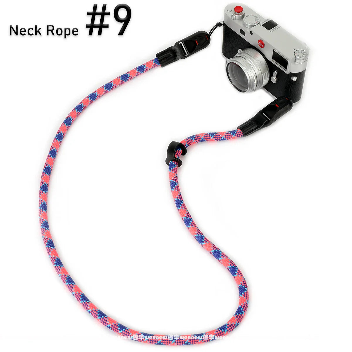 Nylon Rope Sling Quick Release Camera Strap – Wrist & Neck Shoulder Strap for Fujifilm, Sony, Nikon, Canon & Leica Mirrorless Cameras