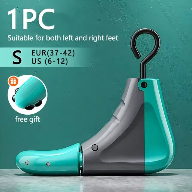 1/2 PCS Universal Adjustable Shoe Stretcher – Boot & Sneaker Widener with Steel Shaft for Left & Right Shoes