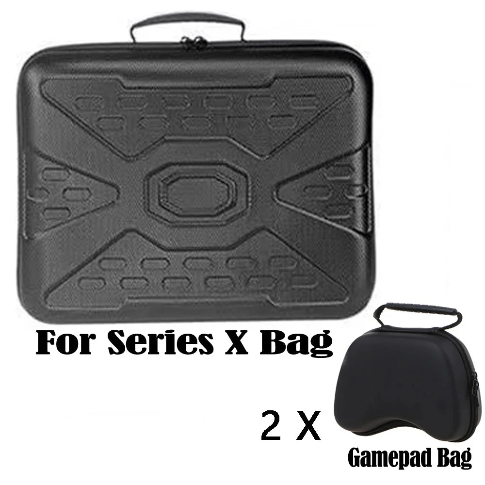 Hard Case Bag for Xbox Series S – Travel Storage Organizer for Console, Gamepad & Accessories