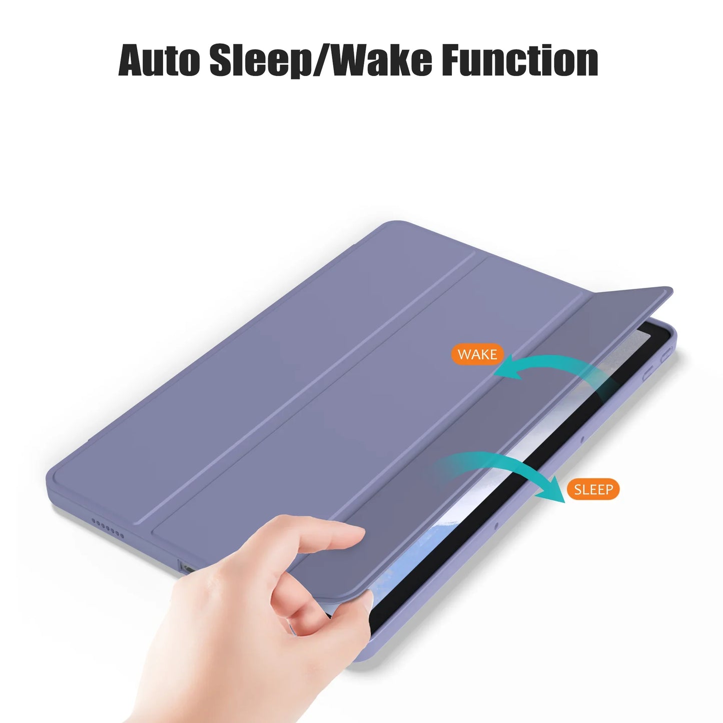 Tablet Case for Lenovo Tab M10 Plus 3rd Gen 10.6" – Smart Stand Cover for Xiaoxin Pad, Tab P11 Plus, and M11 11"