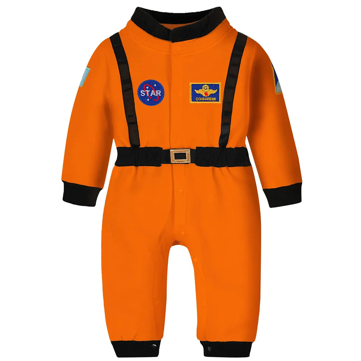 Toddler Astronaut Costume – Baby Boys Space Suit Romper, Infant Halloween & Birthday Party Cosplay Jumpsuit