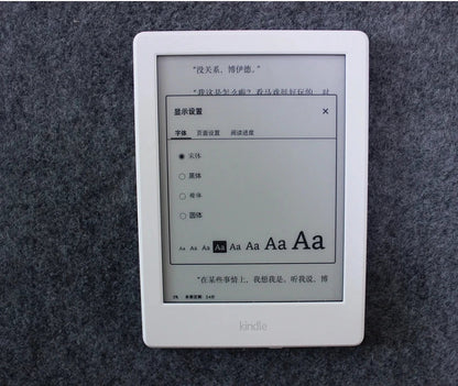 Kindle 10th Generation E-Book Reader - 6-inch E-Ink Touch Screen, 4GB/8GB, Backlight Reading Light, 167ppi