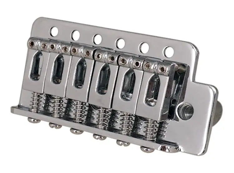 6-String Guitar Bridge Saddle Tailpiece — Tremolo Bridge for Strat SQ ST Electric Guitars, Standard Guitar Accessory