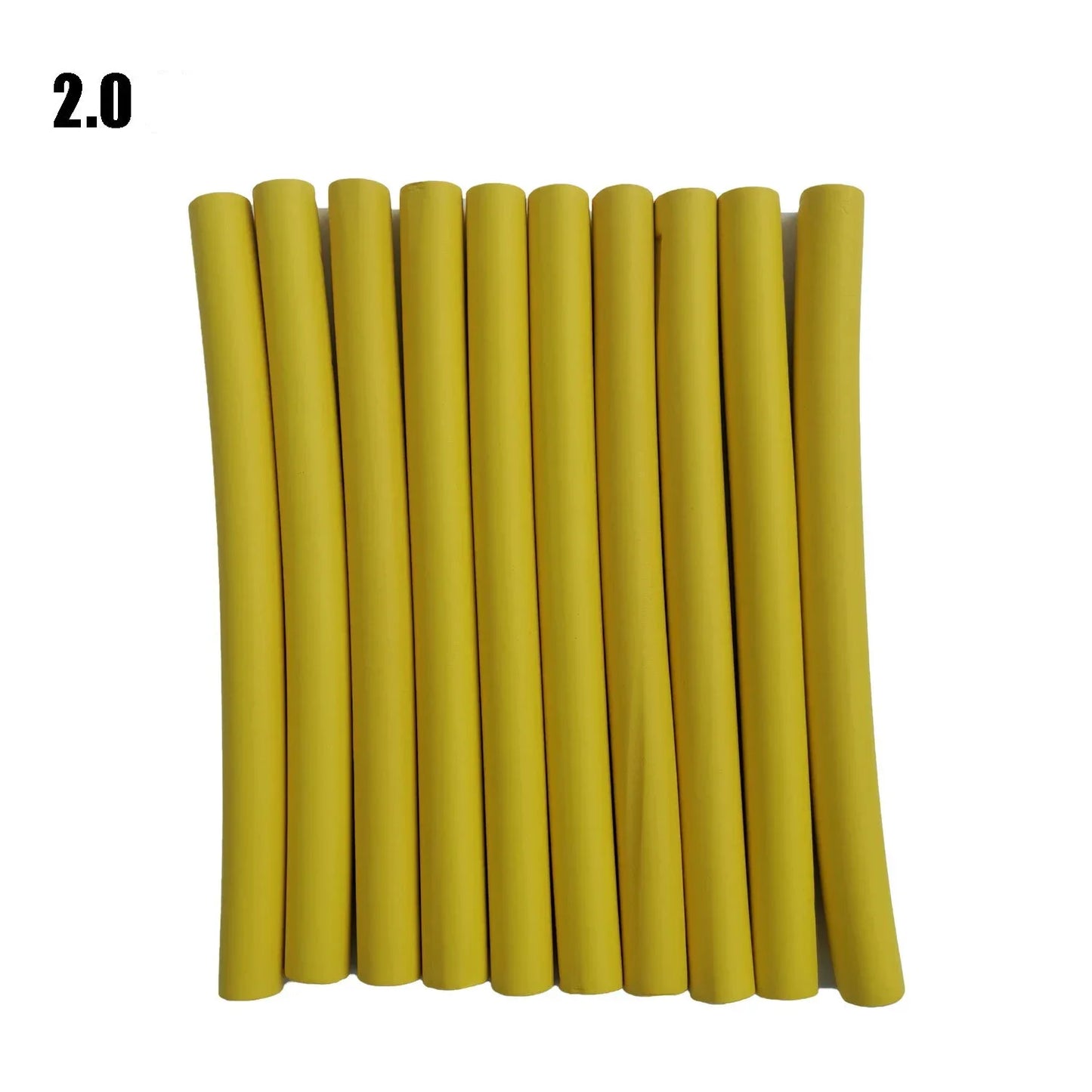 10PCS Flexible Hair Curling Rods – Soft Foam Bendy Twist Curls, No Heat Flexi Rollers for Hair Styling