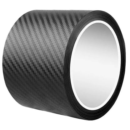 1PC Carbon Fiber Car Sticker | Pasting Protective Strip | Sill Rearview Mirror Anti-Scratch Tape | Waterproof Film