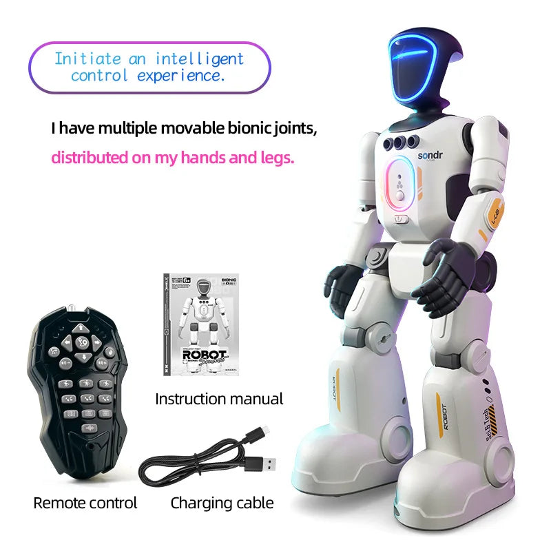 JJRC Bionic Intelligent Robot – Gesture Sensing Voice Control Programmable Educational RC Robot Toy