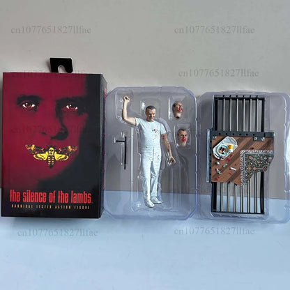 NECA Hannibal Lecter Action Figure – Silence of the Lambs Jailbreak Movable Collectible Toy
