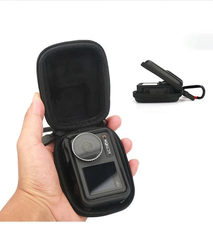 Silicone Camera Lens Dust Cover for DJI Osmo Action 4/5 Pro – Non-Slip Lens Protector with Tempered Film Accessory