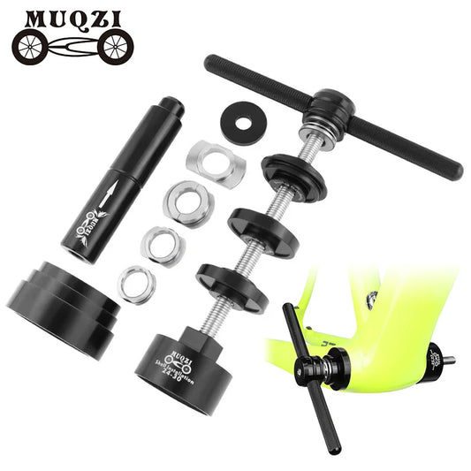 MUQZI Bike Tool Kit - Bottom Bracket Install & Removal Tool, Bearing Remover for BB86, BB30, BB91, BB92, PF30