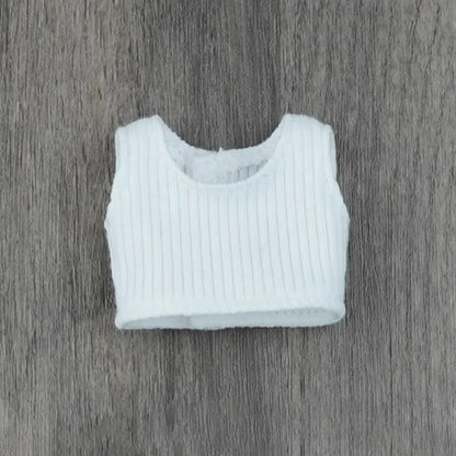 Casual DIY Doll Clothes — Handmade Cute T-Shirt, Vest & Jeans Outfit for Licca OB24/26/27 Dolls