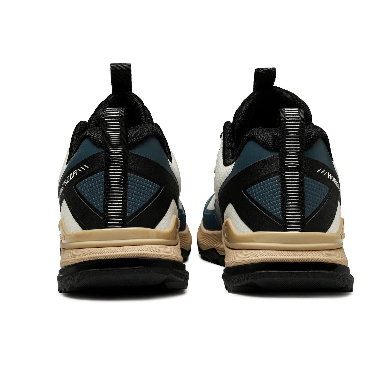 HOBIBEAR Hiking & Walking Shoes — Men’s & Women’s Non-Slip Elastic Band Sneakers, Comfortable Outdoor Running Shoes