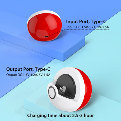 Mini Charging Dock for Nintendo Switch & Switch Lite – Portable Travel-Friendly Docking Station (No Projection)