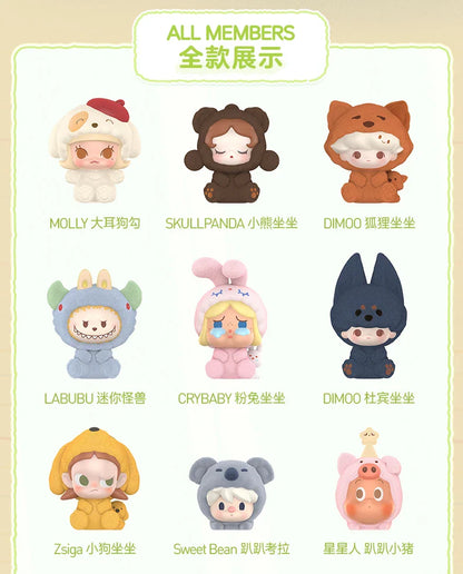 POP MART POP BEAN Pajamas Drag Series — Blind Box Mystery Toy Doll, Cute Desktop Figure Gift Collection