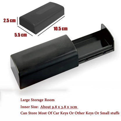 Magnetic Key Safe Box – Hidden Storage for Car Keys & Valuables (Outdoor, Home, Office, Truck, Caravan)