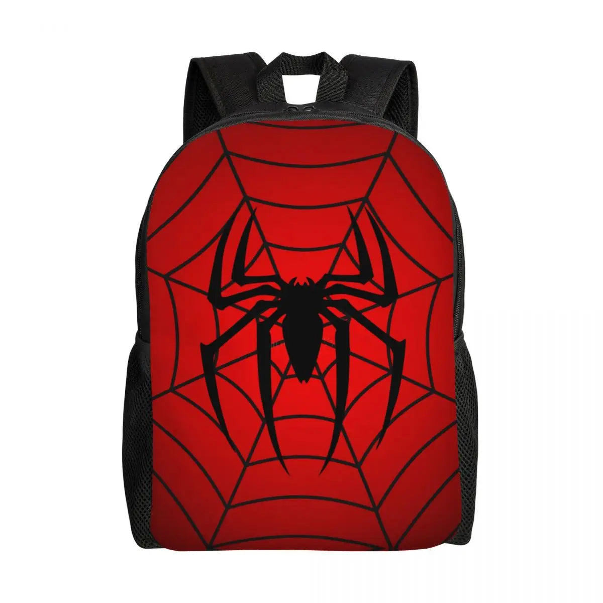 Custom Spider-Man Web Backpack – Water-Resistant School & College Bag for Men and Women