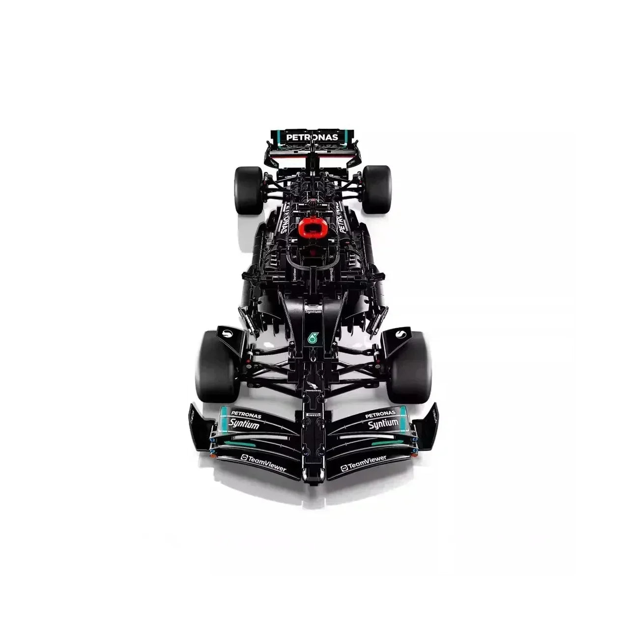 F1 W14 E Technical Performance Building Blocks – 1642PCS Super Race Car Model, Compatible with 42171, 1:8 Scale Toy for Boys Gift