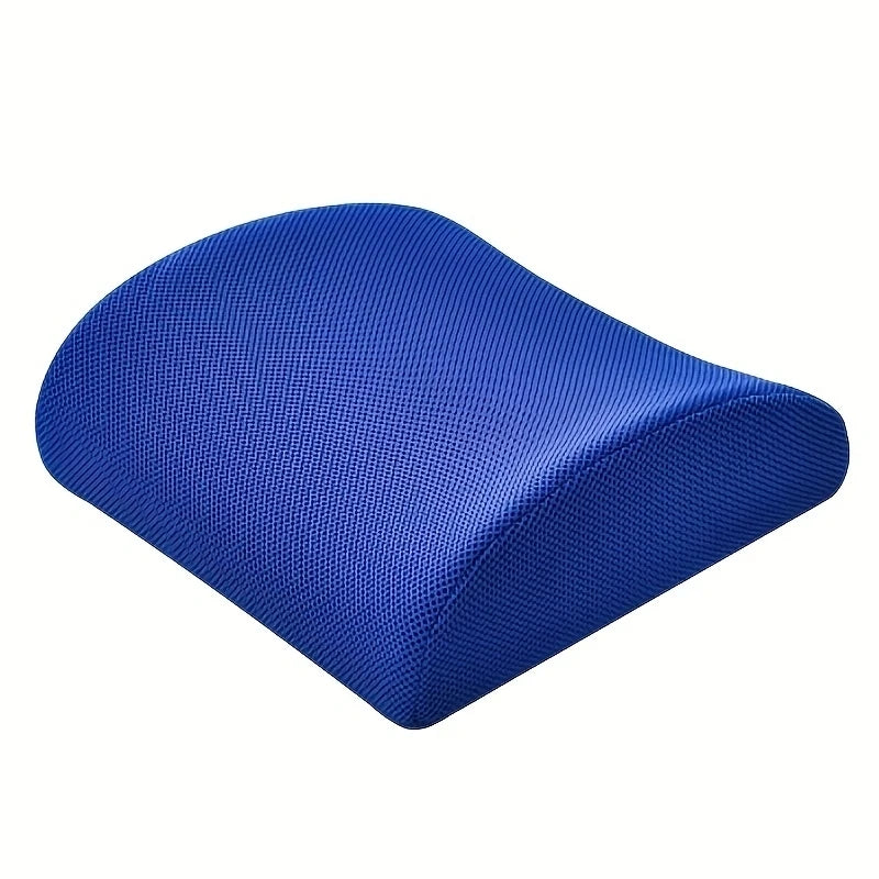 Lumbar Support Pillow for Office Chair and Car Seat - Perfectly Balanced Memory Foam Back Cushion, Multi-purpose Support for Comfort