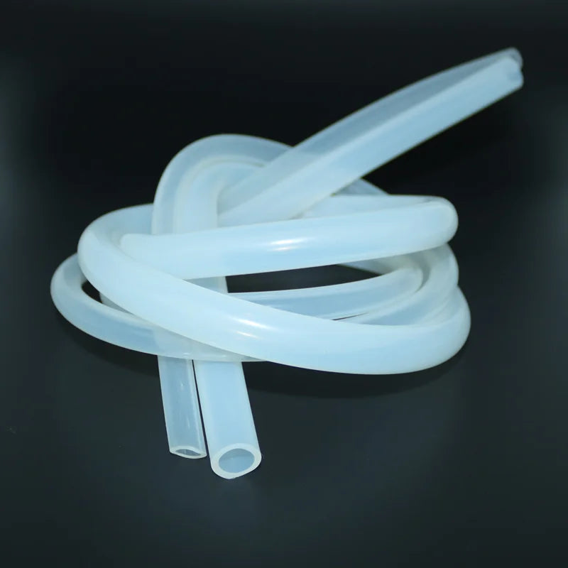 1–5M Silicone Hose — High-Temperature, Food-Grade Clear Tube for Faucet, Aquarium, Garden (Sizes 2–10mm)