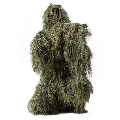 3D Camouflage Ghillie Hunting Suit | 5-Piece Withered Grass Camouflage Set