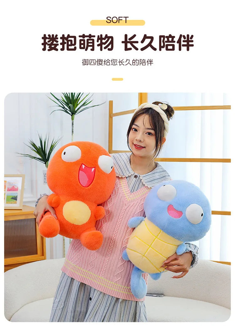 23cm Cute Pokemon Plush Toys — Pikachu, Charizard & Squirtle Soft Sleeping Pillow Dolls, Christmas Gift