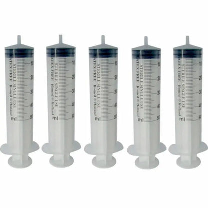 2-20pcs Plastic Reusable Syringes 1ml-10ml – Measuring Tool for Hydroponics & Kitchen Use