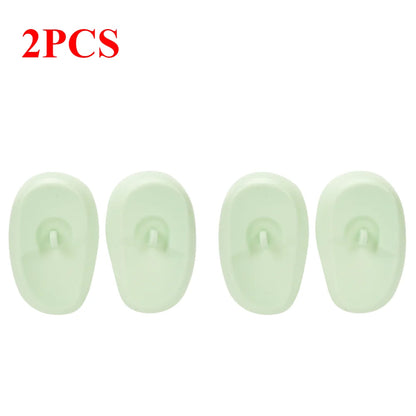 Silicone Ear Covers - Waterproof Hairdressing Ear Caps, Earmuffs for Shower, Salon, Bathing & Spa Use