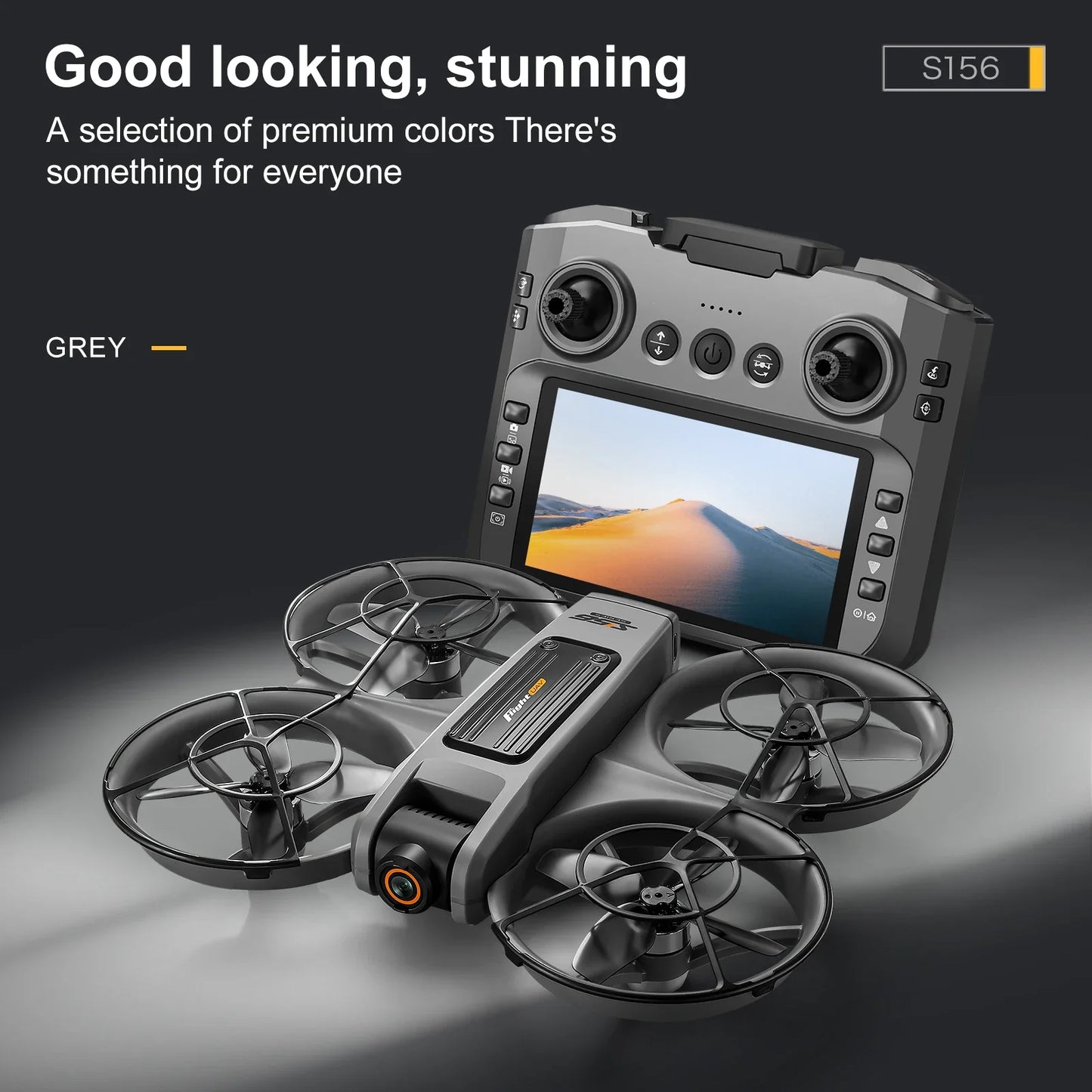 S156 GPS Foldable Drone – 8K Dual Camera, 5G WiFi, 360° Obstacle Avoidance, Brushless Motor FPV Quadcopter Toy
